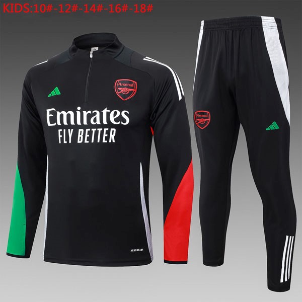 Niños Sudadera De Training Arsenal 2024/2025 Negro 3